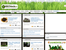 Tablet Screenshot of iseoverde.ro